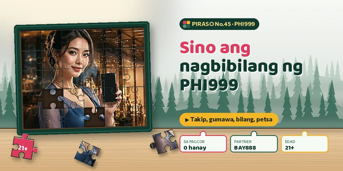 Mesa ng pagbubuo ng puzzle sa Baguio kung saan binibilang ang PHI999 bago maniwala