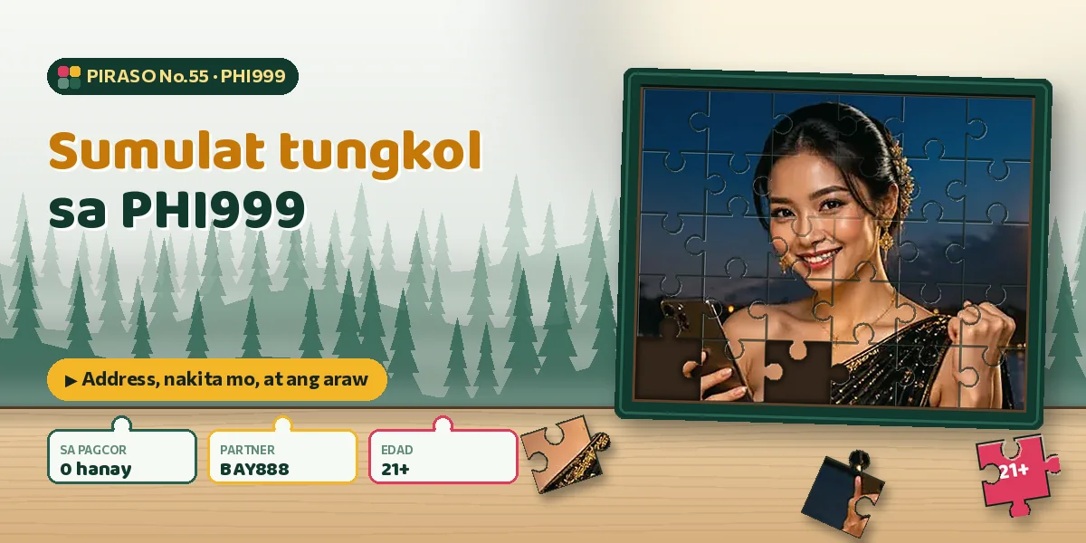 Kahon ng sulat sa counter ng nagbubuo ng puzzle para sa mga ulat tungkol sa PHI999