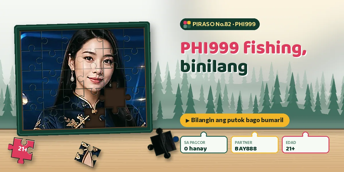 PHI999 fishing na puzzle ng asul na dagat sa mesa ng nagbubuo sa Baguio