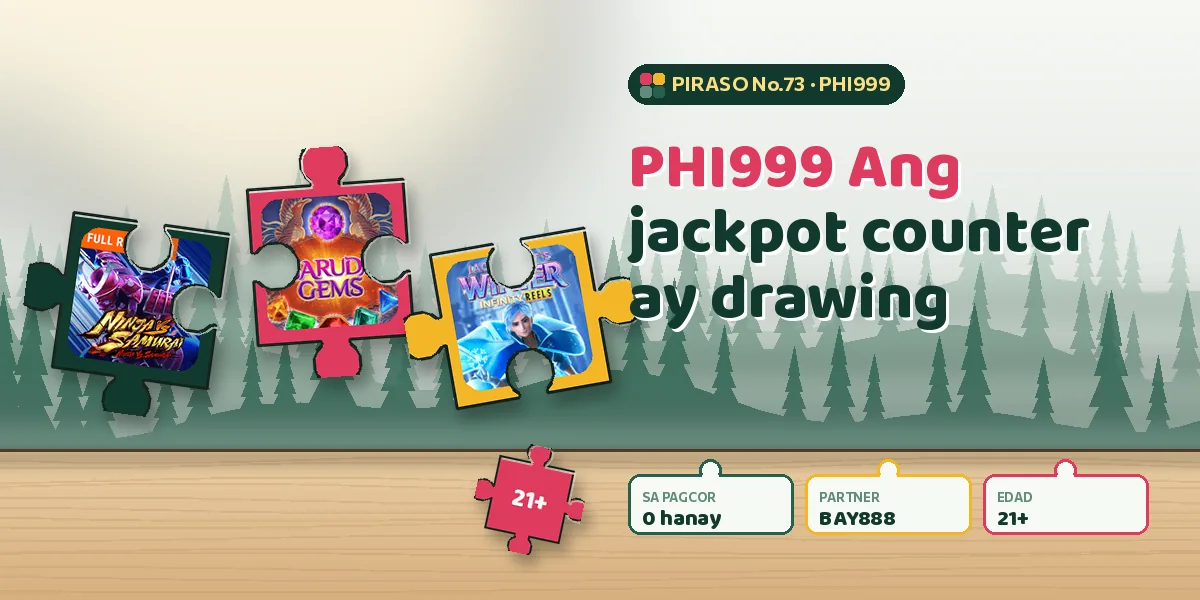 Jackpot counter sa slot lobby ng BAY888 na parang larawan sa takip ng PHI999 puzzle