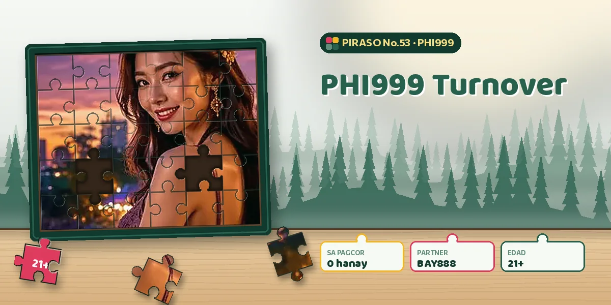 PHI999 withdraw: talaan ng turnover na parang mga pirasong inaayos sa mesa